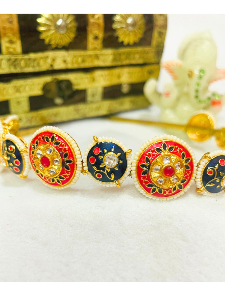 kundan headband