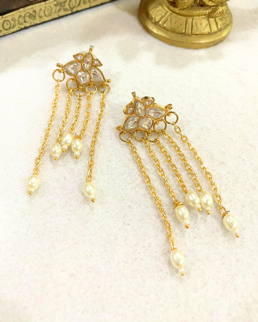judau kundan earrings