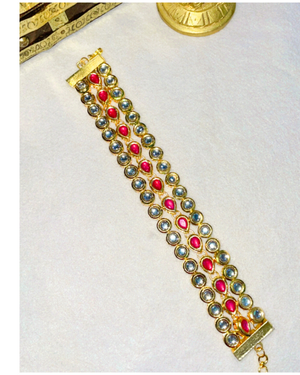 kundan braclet
