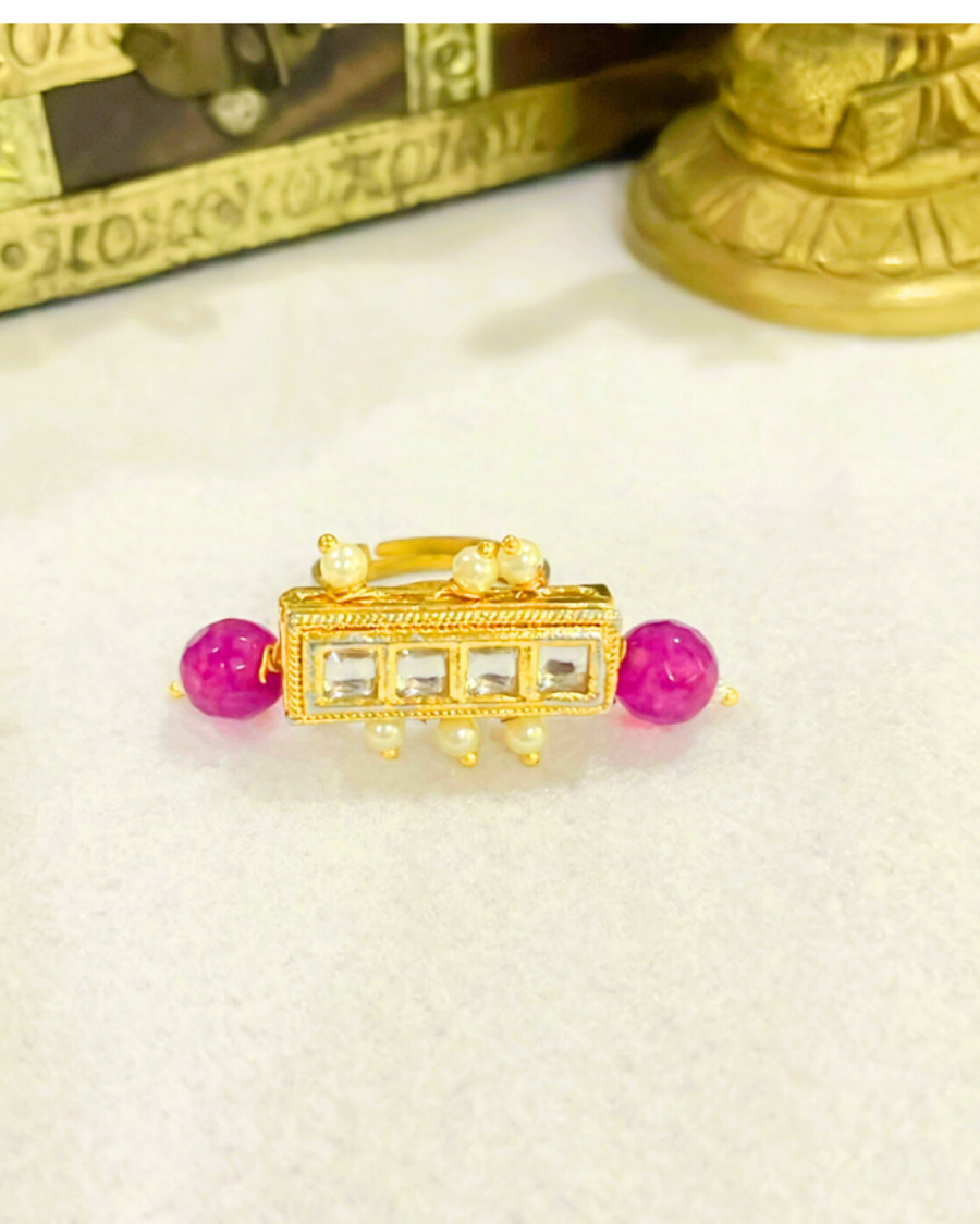 kundan ring