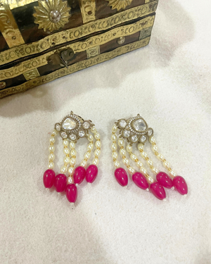 victoria kundan earrings