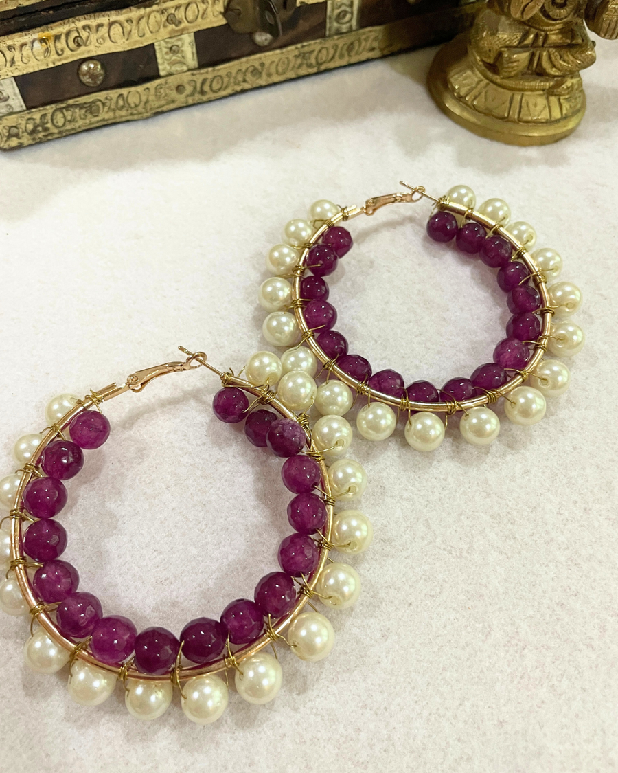 Beads earrings