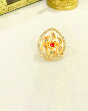 AD kundan ring
