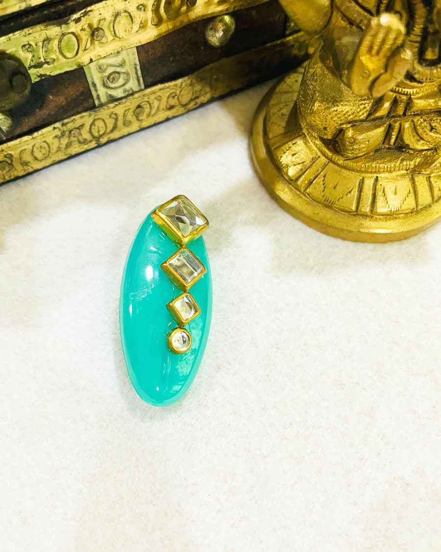 sea green sarri pin